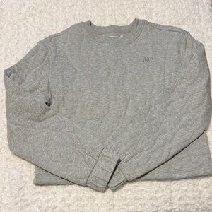 UGG Gray Quilted Sweatshirt